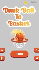 Dunk Ball to Basket