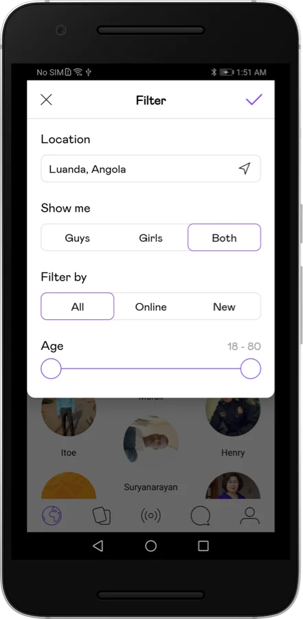 Datoo - Dating Platform with Live Steaming and Video Calls + Admin Panel — screenshot 4