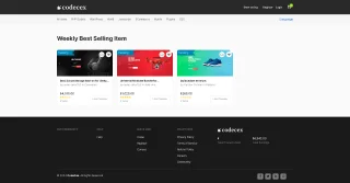Codecex Code and Template Digital Marketplace