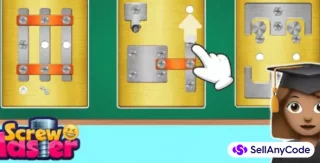 Screw Puzzle: Nuts and Bolts