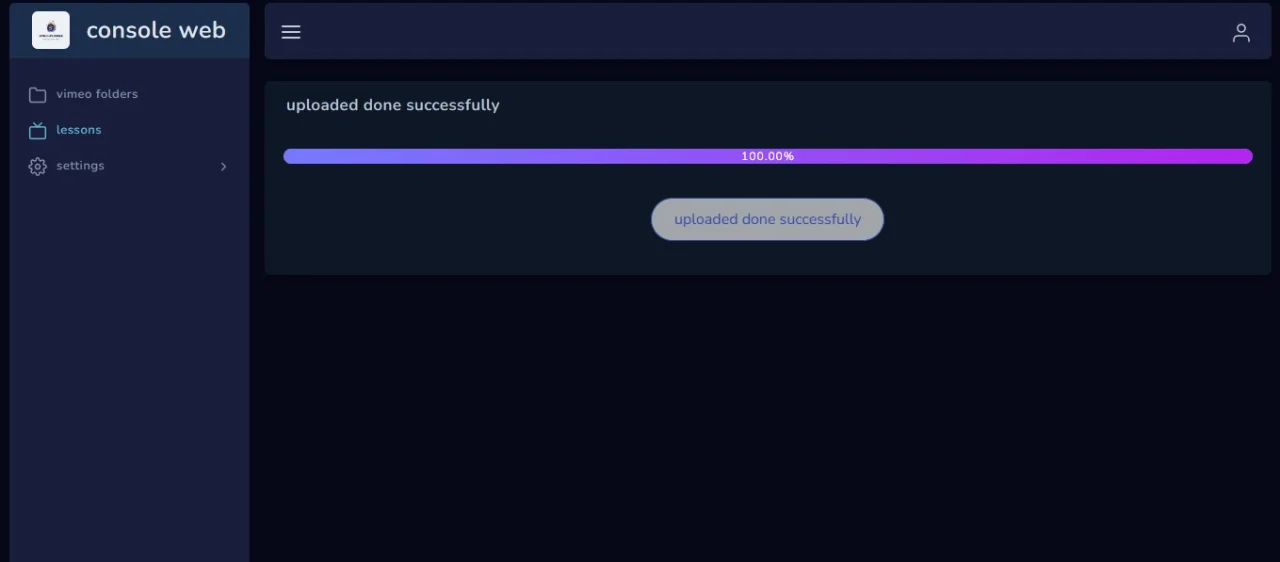 Vimeo-Uploader for Uploading Videos to Vimeo — screenshot 8