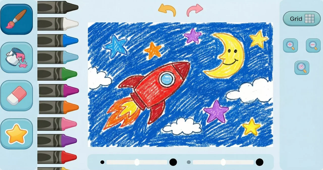 Coloring Book Engine (Drawing & Coloring) — screenshot 1