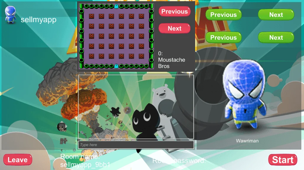 Boom Online (Multiplayer Room 4-6) — screenshot 1