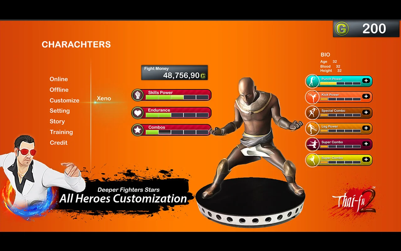Thai-Fu2: Fighting Game (New Year 2018) — screenshot 4