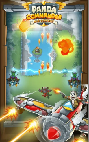 Panda Airstrike Commander Combat — screenshot 3