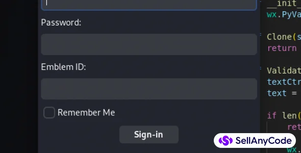 Simple Logon Box with Tamper-Resistant Features