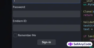 Simple Logon Box with Tamper-Resistant Features