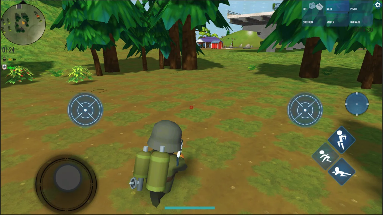 Mini Survival Battleground: Fire Battle — screenshot 2