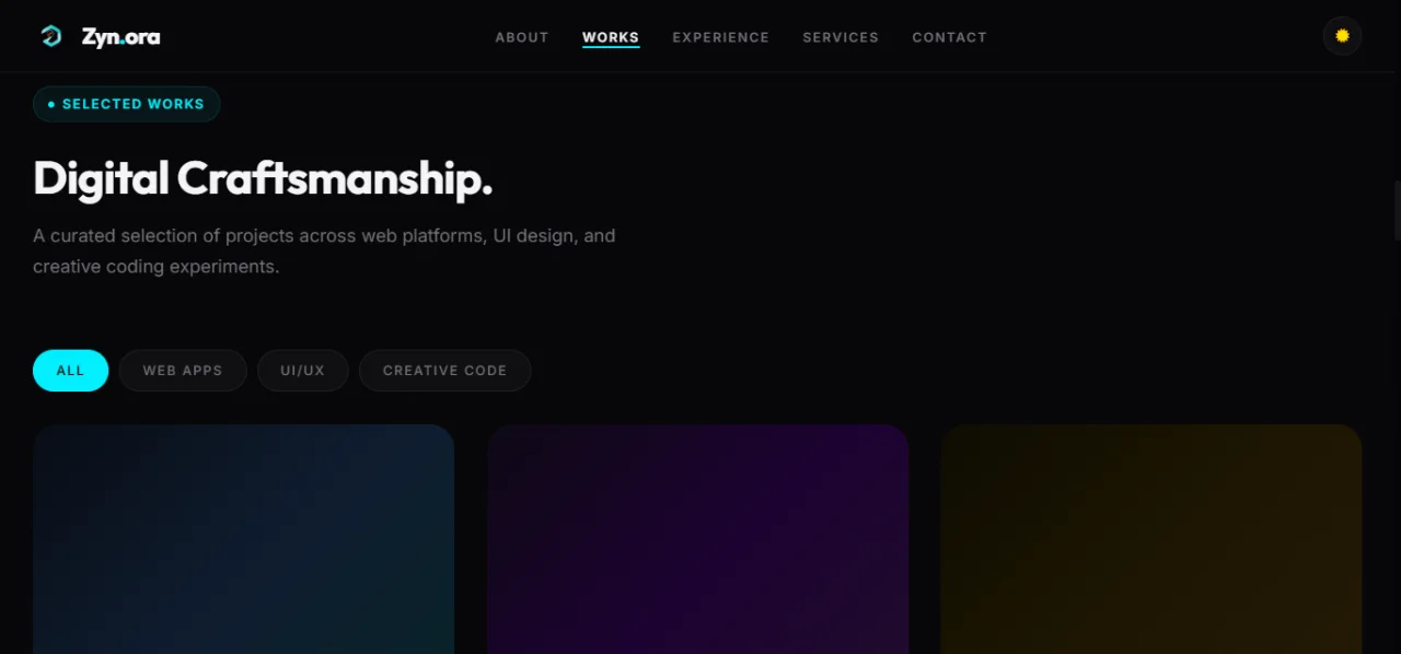 Zynora - Premium Portfolio Template — screenshot 6