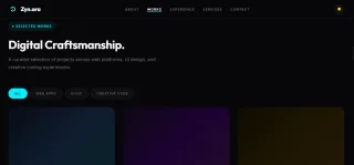 Zynora - Premium Portfolio Template