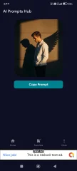 AI Prompts Hub with AdMob Facebook Ads Android