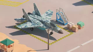 Military - Low Poly 3D Models Pack