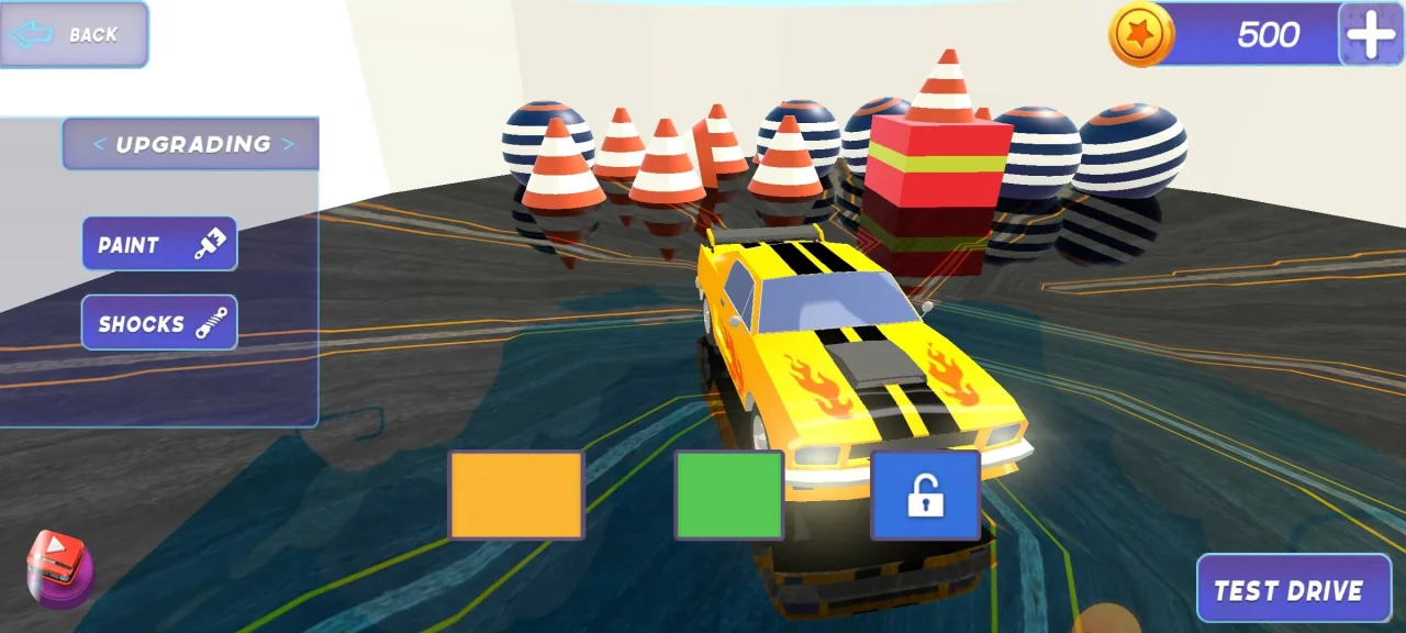Toon Car Stunt Driving 3D Game — screenshot 1