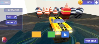 Toon Car Stunt Driving 3D Game