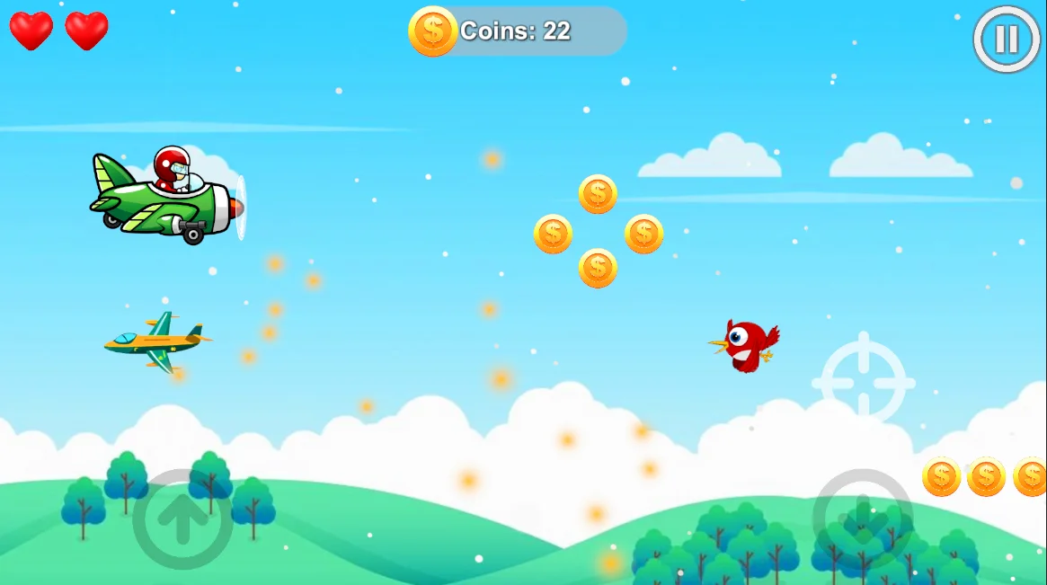 Airplane Shooter - Endless Game Unity Template — screenshot 6