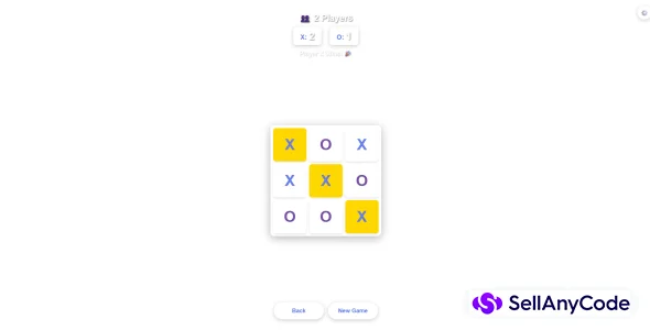 XO Game - Modern HTML5 Tic Tac Toe