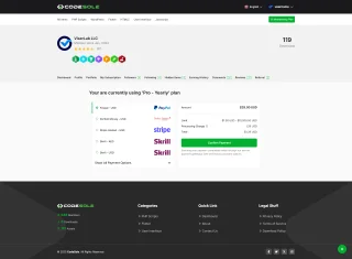 CodeSole - Subscription Based Code and Theme Marketplace