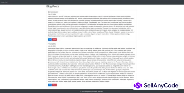Simple Laravel Livewire Blog