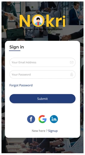 Nokri - Job Board Native Android App — screenshot 1