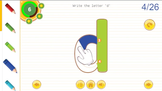 Letter Tracing - Unity Source Code — screenshot 5
