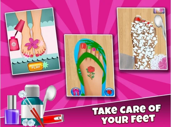 Foot Spa Game Source Code — screenshot 3