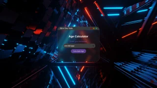 Modern macOS Age Calculator Template