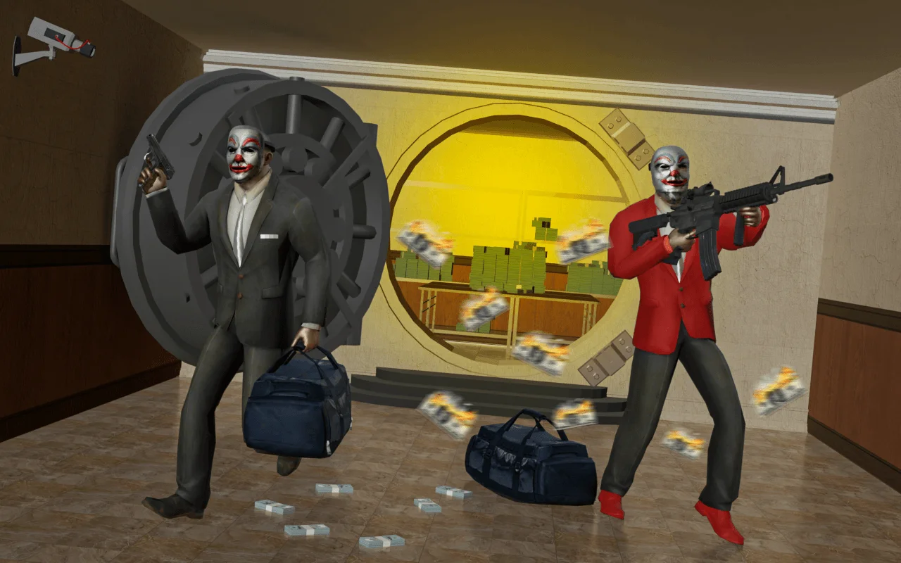 Bank Robbery Hatch City Police Gangster Crime — screenshot 3