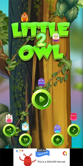 Little Owl 2 Game Template — screenshot 1