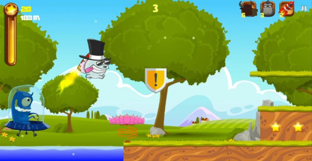 Super Alien – Complete Endless Runner Game — screenshot 2