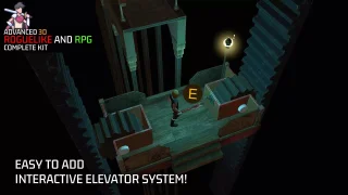 3D Roguelike RPG Complete Kit for Mobile and PC: TPS, Enemy AI, Puzzle and Props