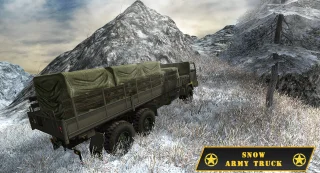 Army Cargo Truck Driving Simulation