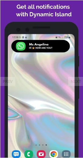 Dynamic Island for Android: AdMob Integrated — screenshot 4