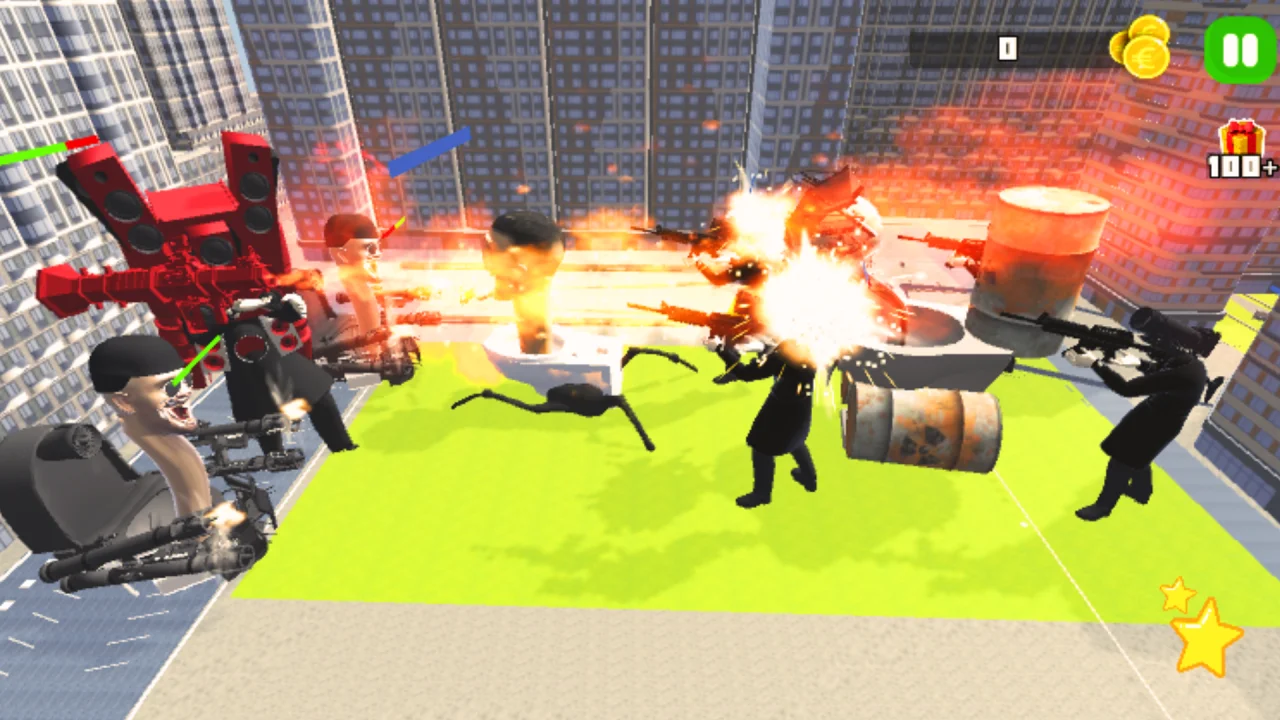 Merge Master Toilet War Fight — screenshot 4