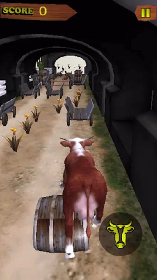 Crazy Cow Simulator 3D — screenshot 4