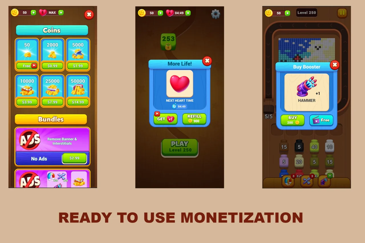 Color Cube Shooter - 500 Levels Editor Unity — screenshot 3
