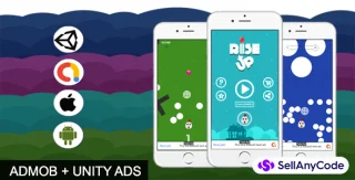 Rise Up Unity Source Code (AdMob + Unity Ads)