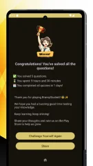 BrainyStudent English Quiz App Game