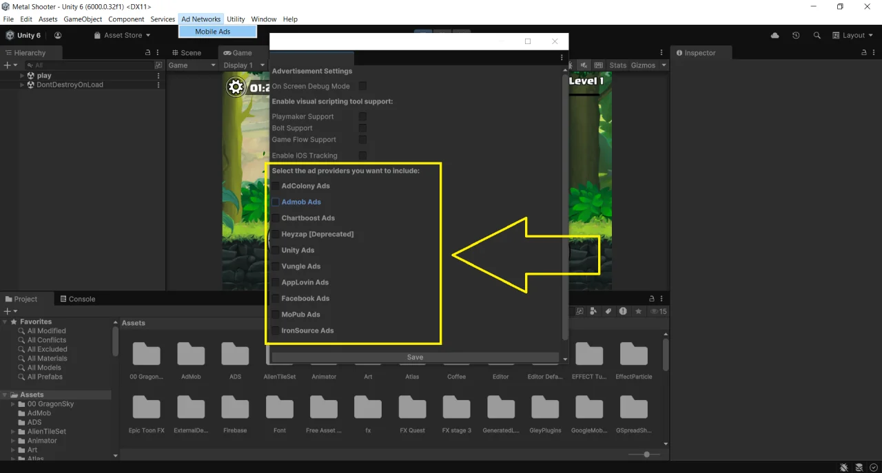 Metal Shooter - Unity Shooting Game Template — screenshot 3