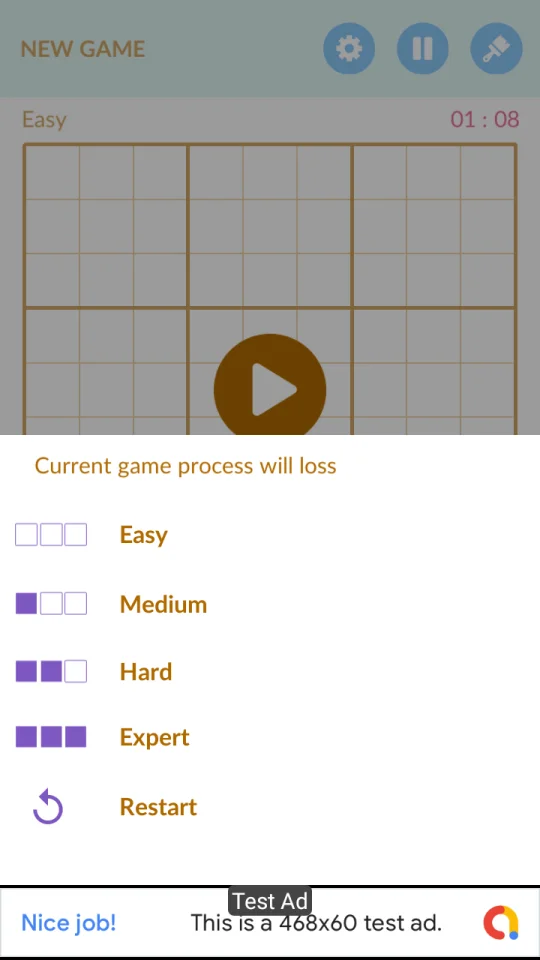 Sudoku Unity Source Code (AdMob+Unity Ads) — screenshot 5