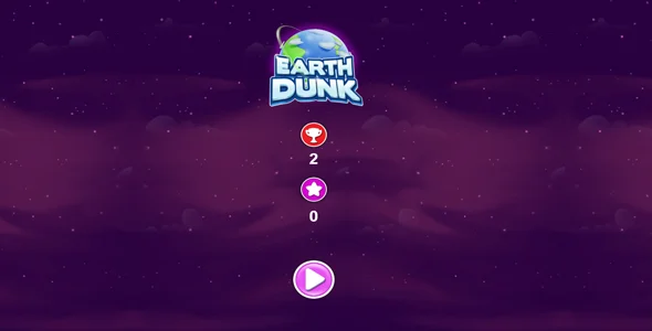 Earth Dunk HTML5 Physics Arcade Game — screenshot 5