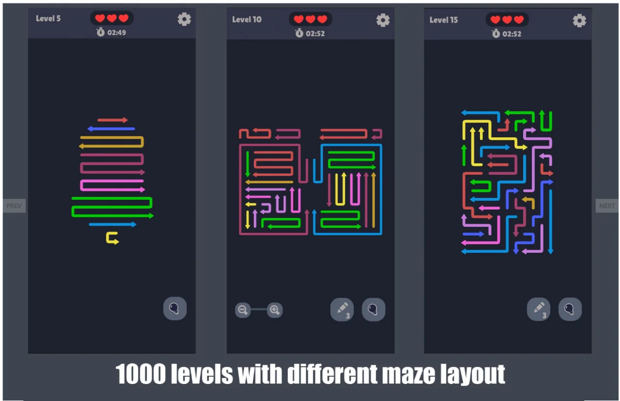 Color Flow Out - 1000 Levels Editor Unity Project — screenshot 1