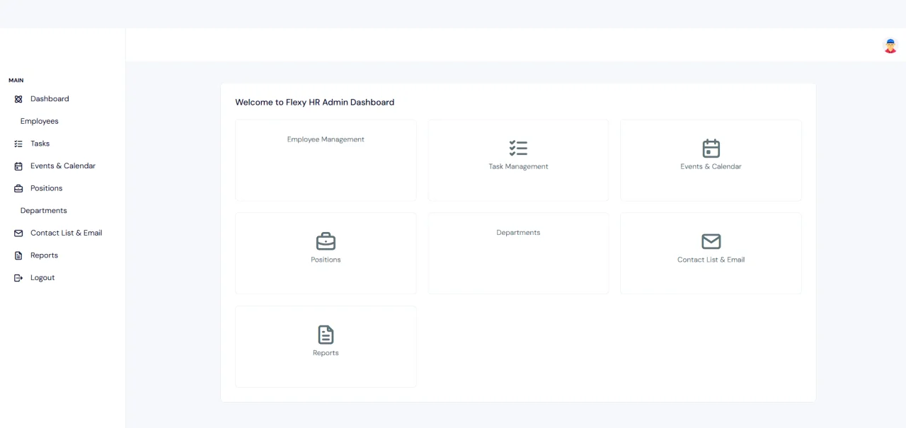 Human Resource Management System (Web System Desktop - Mobile) — screenshot 3