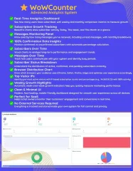 WoWCounter - Coming Soon & Countdown Script with Admin Panel, Analytics and Multilingual RTL