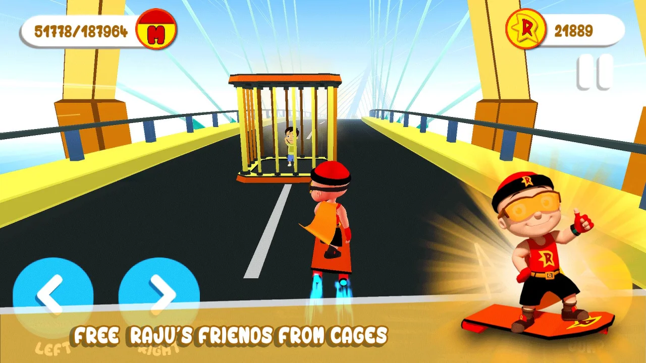 Mighty Raju 3D Hero: Endless Running Chase — screenshot 4