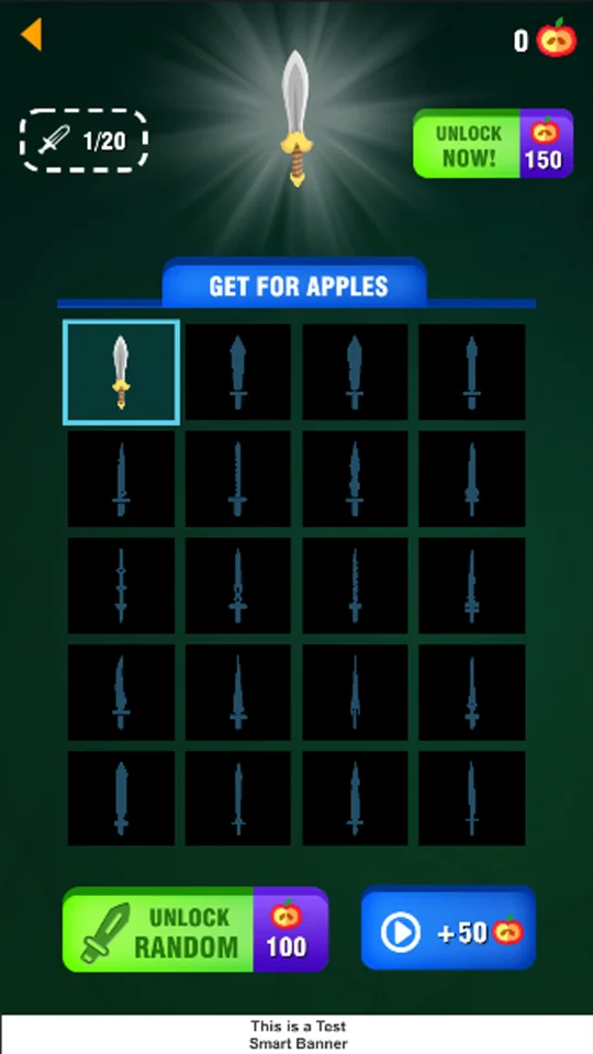 Knife Hit Unity Source Code — screenshot 6
