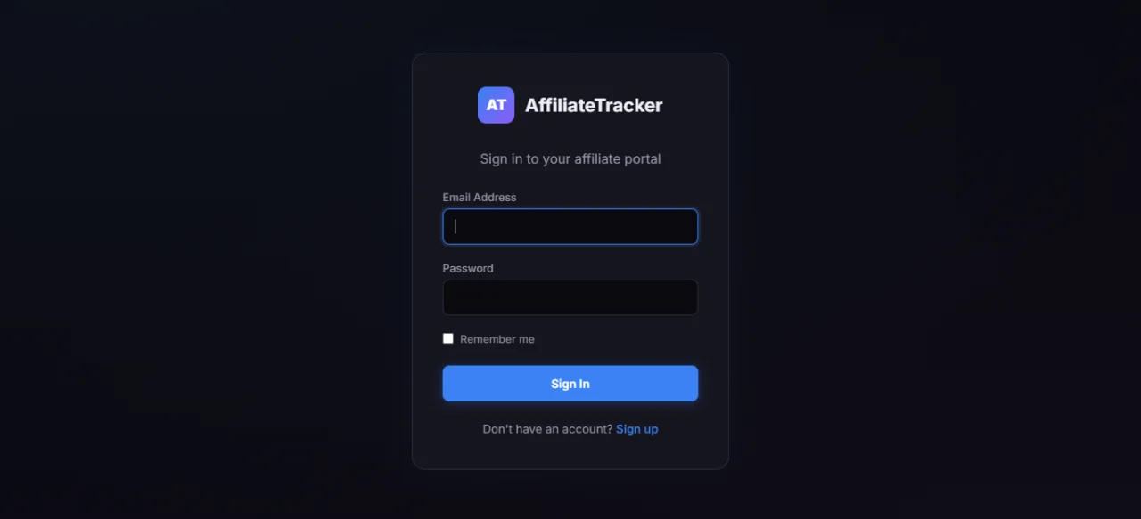AffiliateTracker Pro Self-Hosted Referral System — screenshot 1