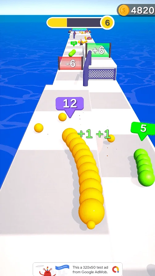 Snake Rush 3D Unity Game + AdMob — screenshot 5