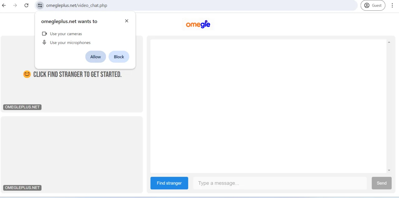 Omegle-Like Script - Complete Chat Platform Code (No VPS) — screenshot 2