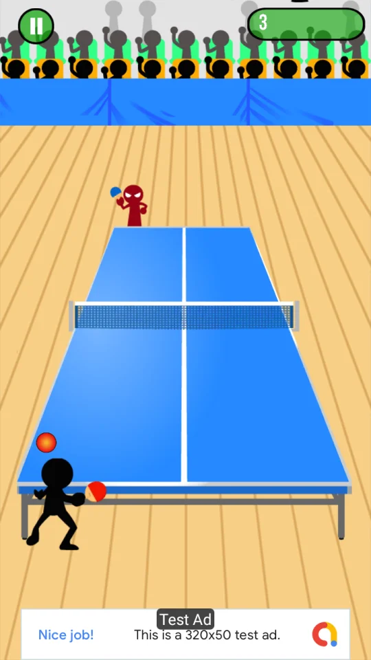 Stick Man Ping Pong Complete Project — screenshot 5