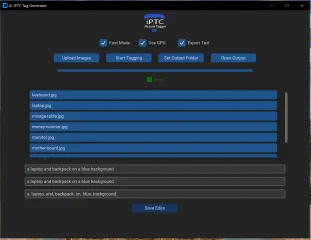 Python AI IPTC Tag Generator